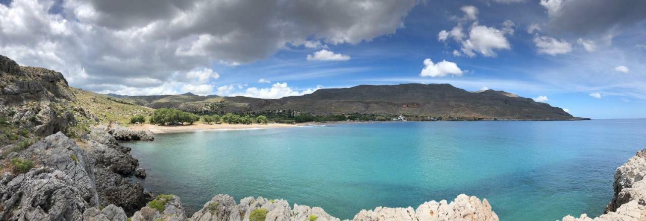 Alkioni Sea View Apartment Káto Zákros 外观 照片